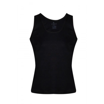 Kadın Ribana Saten Geniş Askılı Atlet 3lü 1677