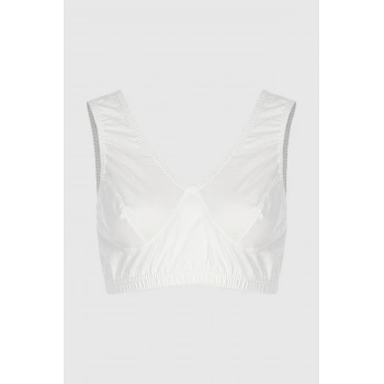 Kadın Beyaz Yarım Atlet 3lü 2700