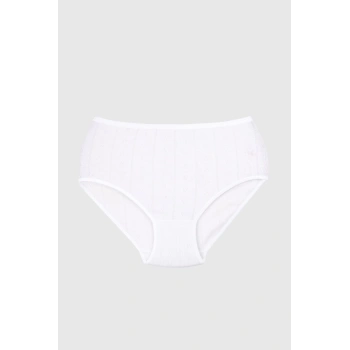 Kadın Beyaz Külot 12li Paket
