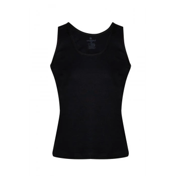 Kadın Ribana Saten Geniş Askılı Atlet 6lı Paket Gkc167