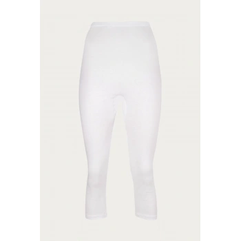 3lü Ribana Bayan Katlamalı dizaltı Tayt