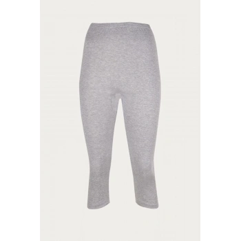 3lü Ribana Kadın Katlamalı dizaltı Tayt