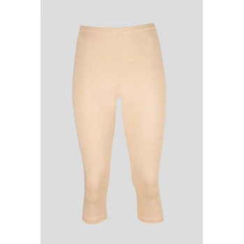 Likralı Katlamalı Dizaltı Tayt 3lü