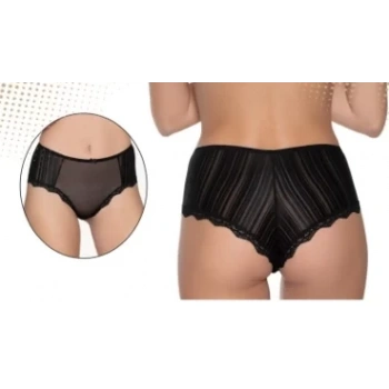 Belinay Tül Detaylı ve Çizgili 2li Külot 3001