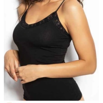 MİSS ELİT BAYAN 3LÜ İP ASKILI GÜPÜR DETAYLI ATLET - 0712