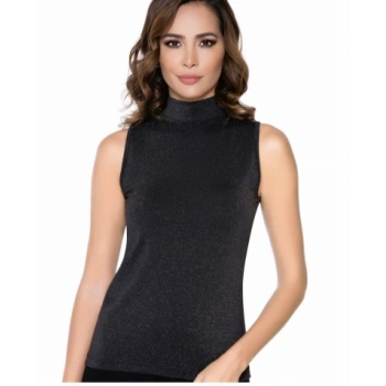 Belinay Balıkçı Yaka Sıfır Kol tişört 3 lü 6507