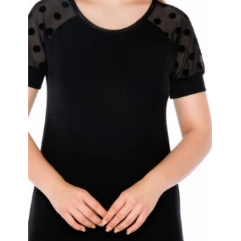 Belinay Kolları tül detaylı body 8020 3lü