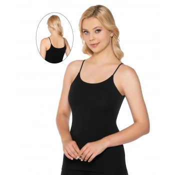 Belinay Kadın 3lü İp Askılı Yuvarlak Yaka Atlet - 6031