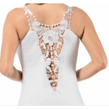 MİSS ELİT BAYAN 3LÜ SIRT DEKOLTELİ BRODELİ ATLET - 0502