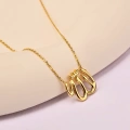 14K Solid Gold ALLAH Necklace