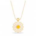 14 Ayar Altın Beyaz Papatya Kolye