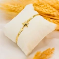 14K Gold Star Chain Bracelet