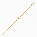 14K Gold Star Chain Bracelet