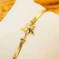 14K Gold Star Chain Bracelet