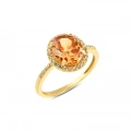 14K Gold Zultanite Solitaire Ring, Color-Changing Gold Zultanite Ring, Engagement Rings