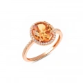 14K Gold Zultanite Solitaire Ring, Color-Changing Gold Zultanite Ring, Engagement Rings