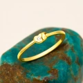 14K Gold Thin Elephant Ring, Love Elephant Ring, Animal Lover Jewelry