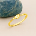 14K Gold Thin Elephant Ring, Love Elephant Ring, Animal Lover Jewelry