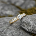 0.50 Carat Baguette Diamond Ring