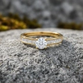 0.50 Carat Baguette Diamond Ring