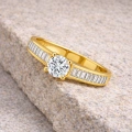0.50 Carat Baguette Diamond Ring