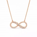 14 Ayar Altın Sonsuzluk Kolye