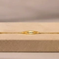 14K Solid Gold Baby Name Bracelet – Personalized Bracelet for Newborns & Children