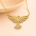 14 Ayar Altın Anka Kuşu Kolye