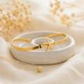14K Solid Gold Star Chain Bracelet