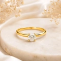 0.10 Carat Diamond Solitaire Ring