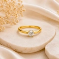 0.10 Carat Diamond Solitaire Ring