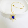 North Star Sapphire Necklace