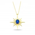 North Star Sapphire Necklace