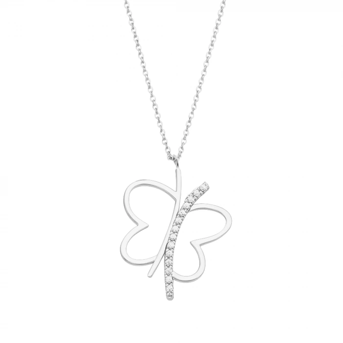 14 Ayar Altın Şans Kelebeği Kolye