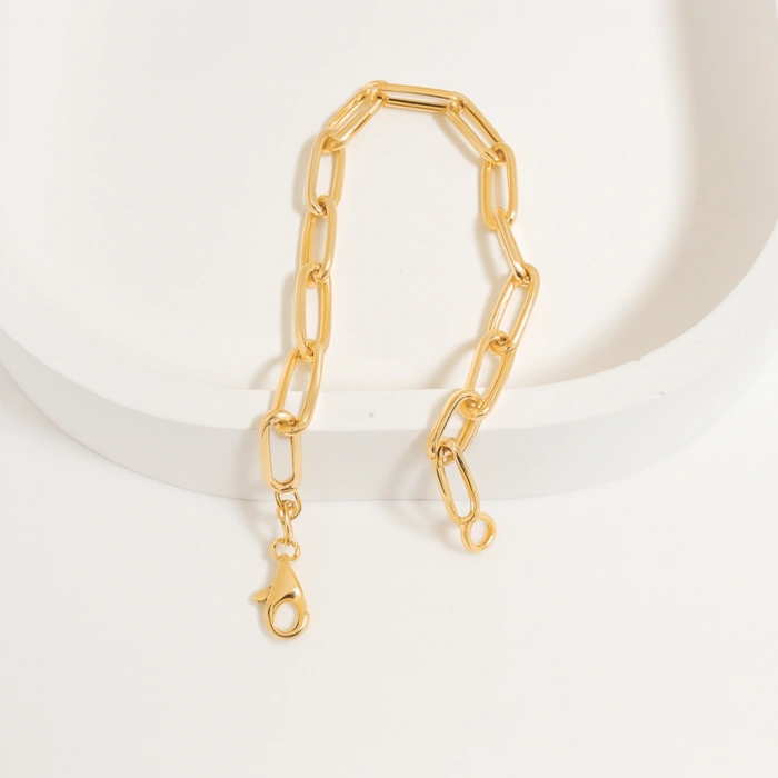 14 Ayar Altın Ataç Zincir Bileklik