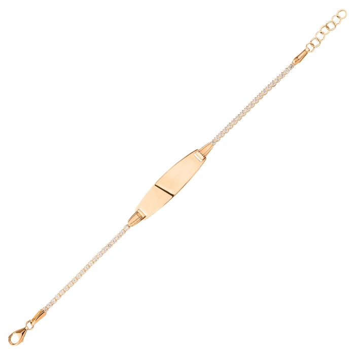 14K Gold Baby Name Bracelet, Gold Bracelet for Children, Newborn Baby Gift, Personalized Name Bracelet