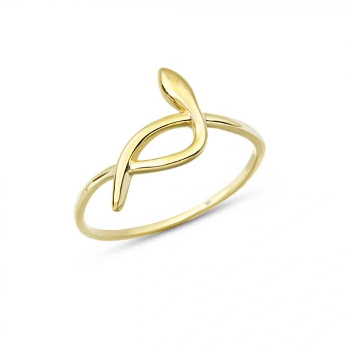 14K Gold Snake Ring, Spiral Ring, Animal Jewelry, Snake Ring