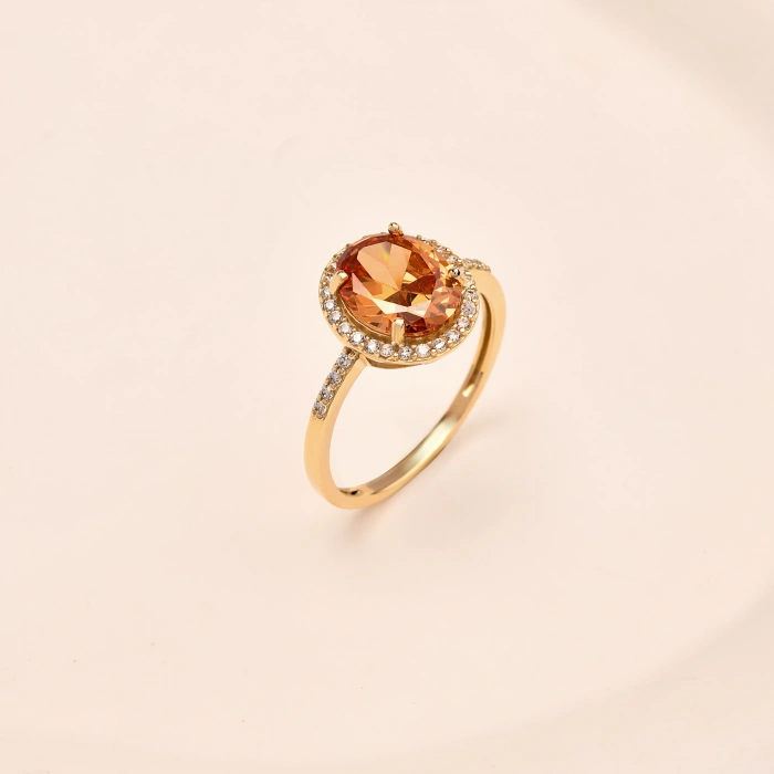 14K Gold Zultanite Solitaire Ring, Color-Changing Gold Zultanite Ring, Engagement Rings