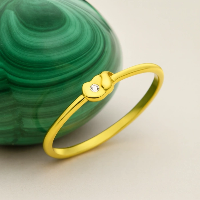 14K Gold Thin Elephant Ring, Love Elephant Ring, Animal Lover Jewelry