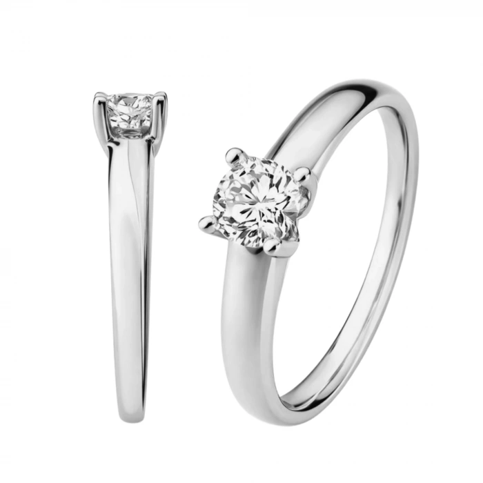 0.40 Carat Solitaire Diamond Ring