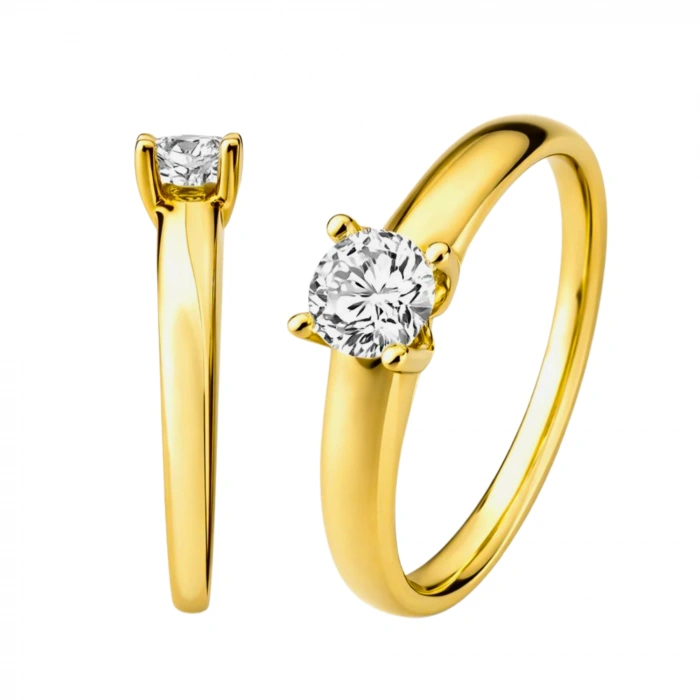 0.40 Carat Solitaire Diamond Ring