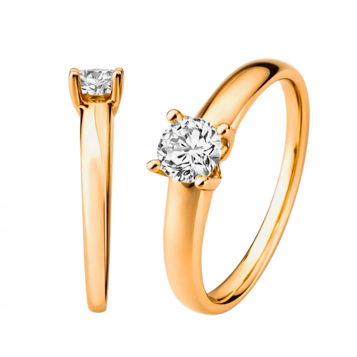 0.40 Carat Solitaire Diamond Ring
