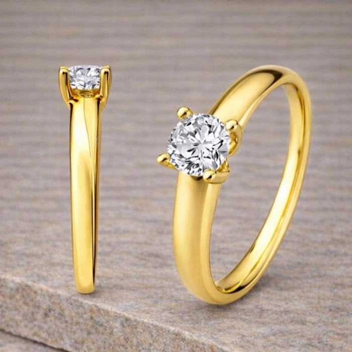 0.40 Carat Solitaire Diamond Ring