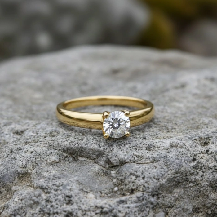 0.40 Carat Solitaire Diamond Ring