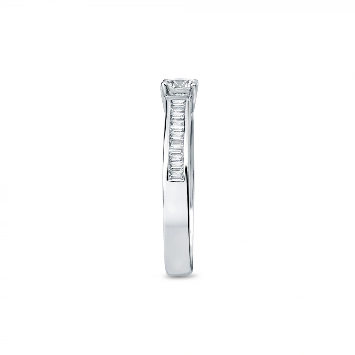 0.50 Carat Baguette Diamond Ring