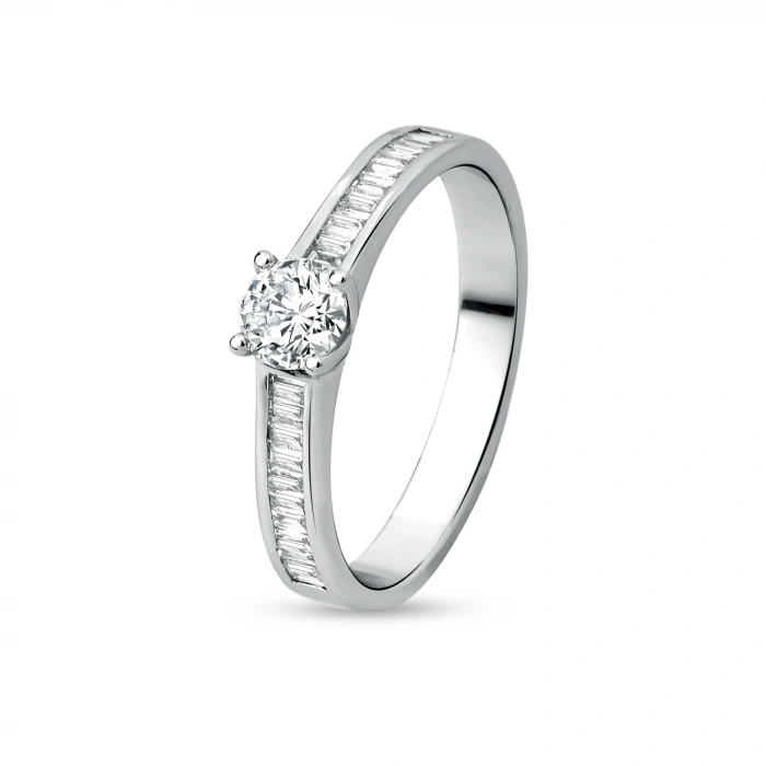 0.50 Carat Baguette Diamond Ring