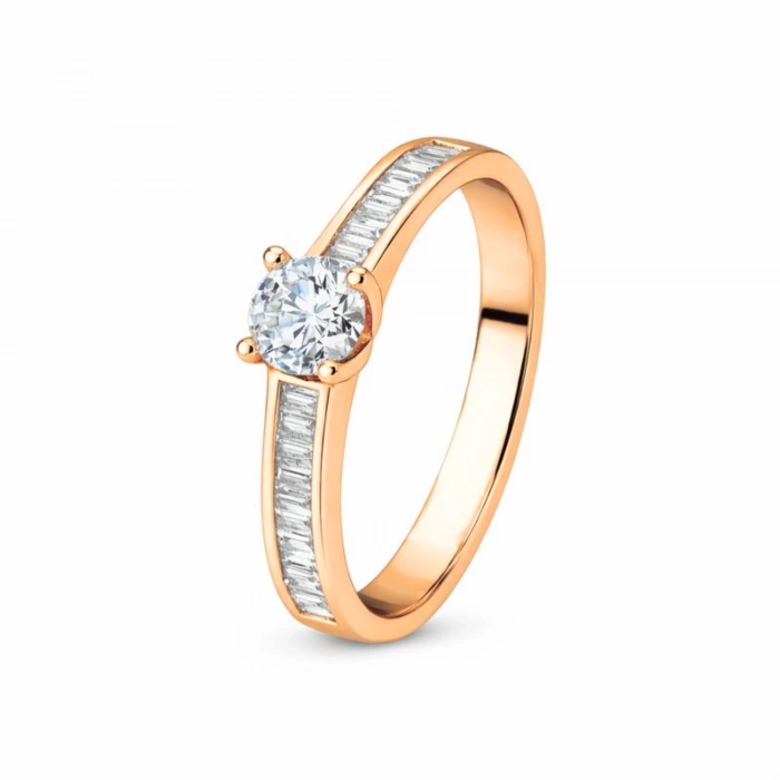 0.50 Carat Baguette Diamond Ring