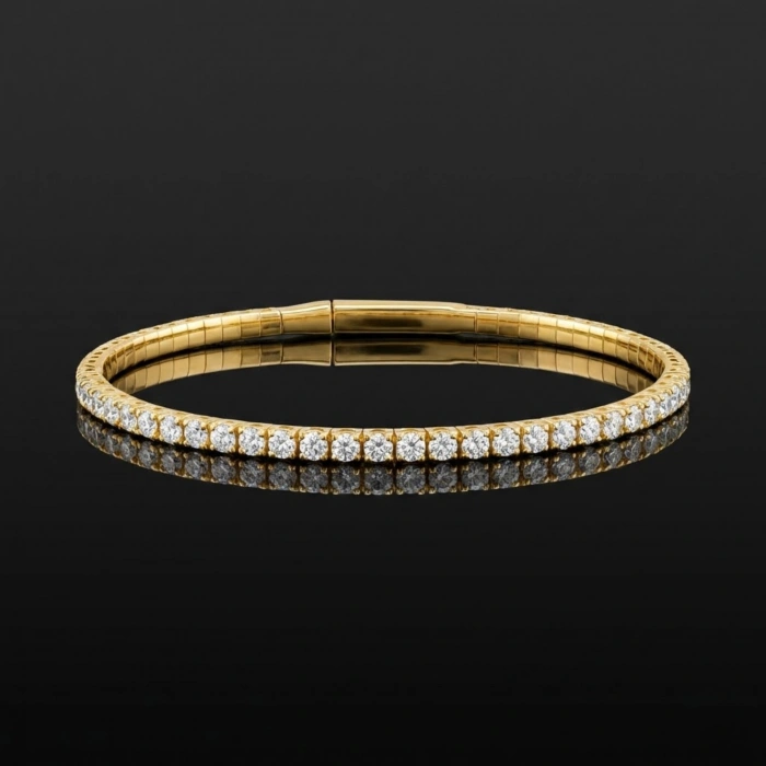 1.75 Karat Pırlanta Tennis Bileklik