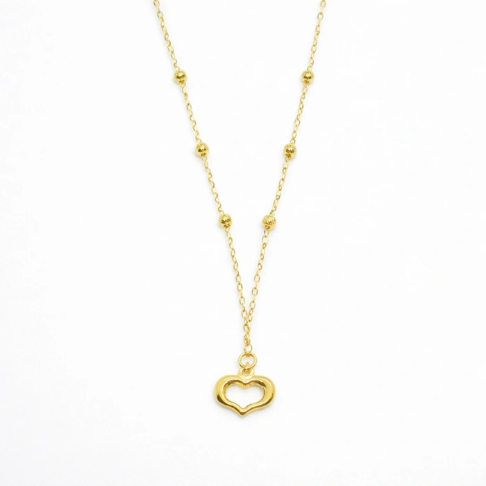 14 Ayar Altın Takı Seti, Dorika Toplu Zincir Kolye