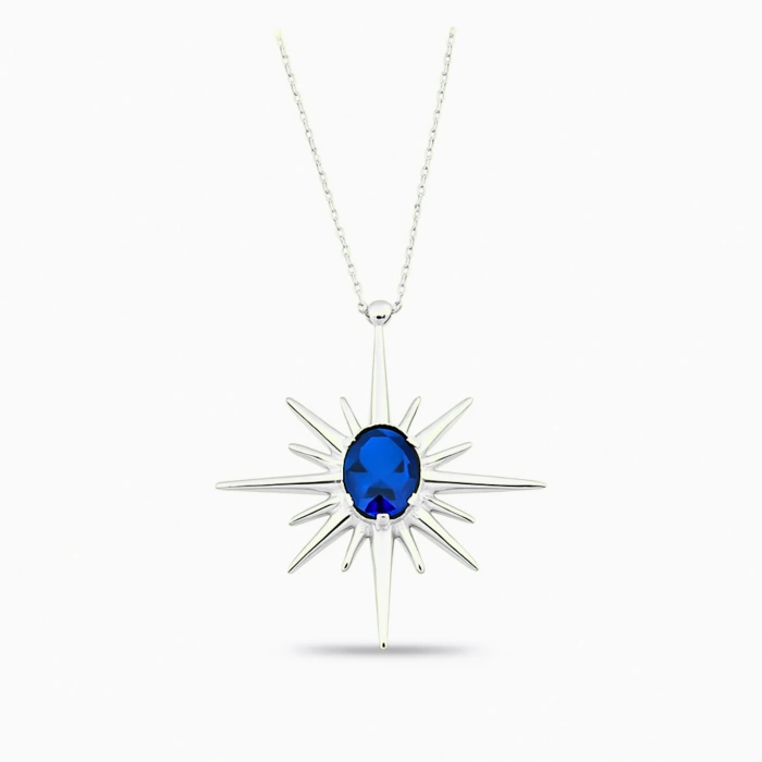 North Star Sapphire Necklace